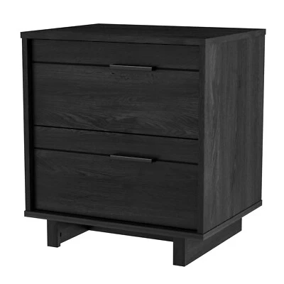 South Shore Fynn 2 Drawer Nightstand 32xx060 Finish Gray Oak - Image 1 of 4