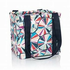 Thirty One Small Utility Tote (new) PINWHEEL PARTY