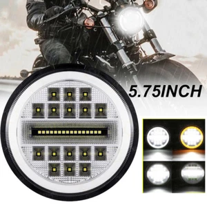 For Suzuki Boulevard M50 M90 C50 VZ800 5-3/4 5.75" LED Headlight Hi/Lo Beam DRL - Picture 1 of 21