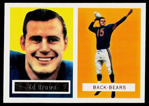 1994 Topps Archives 1957 Ed Brown Gold #43 Chicago Bears - Picture 1 of 2