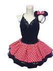 Red Tutu White Polka Dots 80S Fancy Dress All Lengths Size 10-28 Stag Hen Party