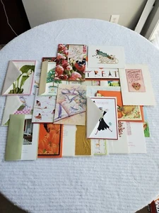 Lot Of 30 Assorted Greeting Cards With 20 Envelopes Xmas Bday Retire Etc lot 3 - Picture 1 of 9