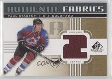 2011-12 SP Game Used Edition Authentic Fabrics Gold Paul Stastny (2) #AF-PA.2