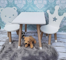 Table and Chairs for Children Kids boys and Girls Study Table
