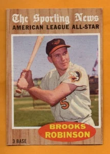 Brooks Robinson 1962 Topps All-Star #468 SET BREAK Baltimore Orioles NM - Picture 1 of 2