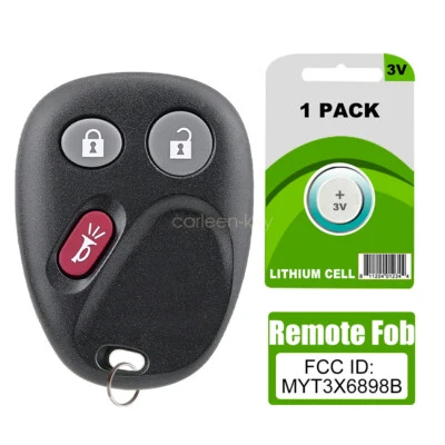 Para 2002 2003 2004 2005 2006 2007 2008 2009 GMC Envoy coche sin llave mando a distancia Foto 1 de 4