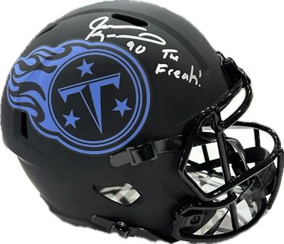 Jevon Kearse "The Freak" Signed Tennessee Titans Full Size Helmet JSA Eclipse - Image 1 of 4