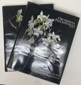 Orchidiana Philippiana Vol 1 & 2 by Helen Valmayor Dick Baldovino -Rare - Picture 1 of 15