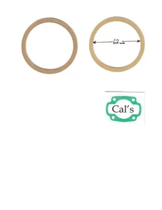 OSSA Circle GASKETS 1950-?, 62mm,   Set of 2.  (Ossa-7). - Bild 1 von 1