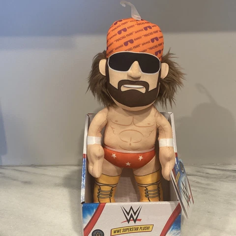 WWE Superstar Randy "Macho Man" Savage 10" Plush Figure NEW with TAG Cover