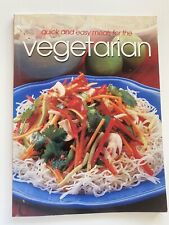Vegetarian (Quick and Easy) By  Richard Carroll