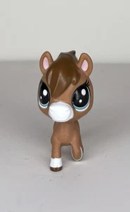 Littlest Pet Shop Pferd #99 Nadima North braun blaue Augen BB31 - Bild 1 von 1