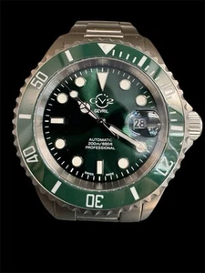 GV2 by Gevril Men's 42246.1 Liguria Swiss Automatic Diver Ceramic Bezel Watch - Picture 1 of 14