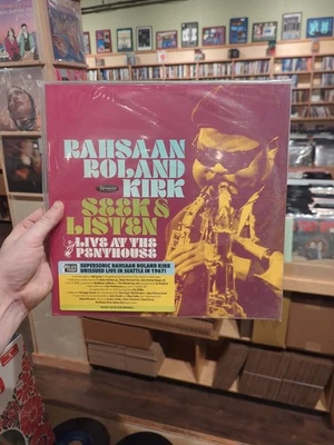 RAHSAAN ROLAND KIRK - Seek & Listen: Live At Penthouse Seattle (2xLP, BF RSD) Foto 1 de 4