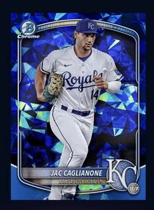 2025 Bowman Chrome Sapphire Prospect RC- JAC CAGLIANONE (TOPPS Bunt Dlgital card - Picture 1 of 1