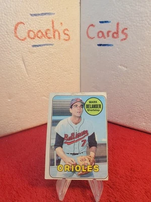 1969 Topps MLB Mark Belanger #299 Baltimore Orioles  - Image 1 of 3