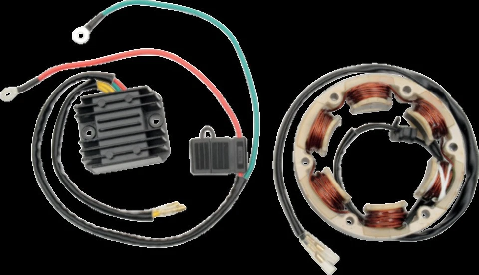 Kit de carga de alto rendimiento Ricks rectificador regulador estator para Honda CB350 CB360 Foto 1 de 2