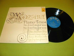 Mozart - Piano Trios No. 3 & No. 4 - The Starker Trio - UK 1964 LP NM Agi Jambor - Picture 1 of 3