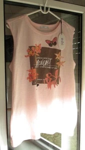 EDC BY ESPRIT TUNIKA TOP SHIRT LAYER 2 IN 1 ROSA BLUMEN FLORAL PRINT XL, 42 NEU - Bild 1 von 1