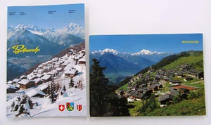 SVIZZERA cartoline lotto 2 x Bettmeralp Canton Vallese Svizzera Postcards - Foto 1 di 2