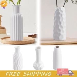 Chic Jug Home Decorative Ceramic Vase Modern Elegant Floor Flower Vase Decor New - Picture 1 of 33