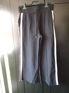 PANTALÓN MUJER M&S CALIDAD CINTURA ELÁSTICA ANCHA - INUSUAL - LOOK - PERFECTO - Imagen 1 de 11