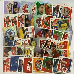 Topps UEFA Euro 2024 football sticker multi collection choose £0.99 - Picture 1 of 123