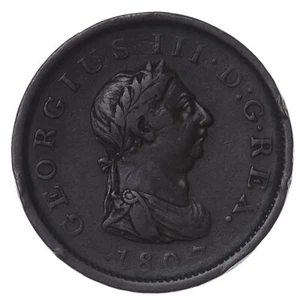 1807 Moneta Circolata Regno Unito in Buone Condizioni Vintage - Foto 1 di 2