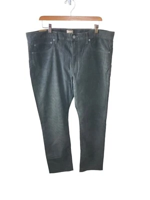 J.Crew Men's 770 Straight Fit 38/32 Stretch Corduroy Pants Gray Classic - Image 1 of 3