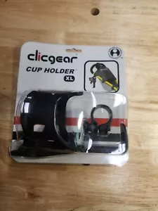 New Clicgear XL Cup Holder Fits all Clicgear & Rovic New In Pack - Picture 1 of 3