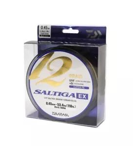 Daiwa Saltiga 12 Treccia EX UVF+SI Multicolore 600m/650yds - Foto 1 di 5
