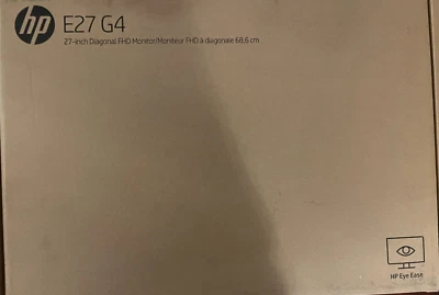 HP E27 G4 27" LCD Monitor 60Hz - New sealed box - Image 1 of 3