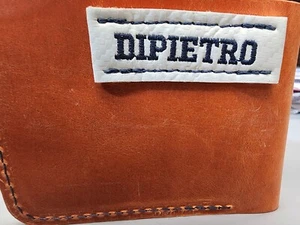 NY Islanders Hockey Gear Wallet Orange White Blue Interior HFC DIPIETRO - Picture 1 of 3