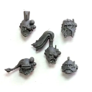 Space Wolves Wolf Pack SCOUT HEADS x 5 Space Marine Astartes 40K - Picture 1 of 1