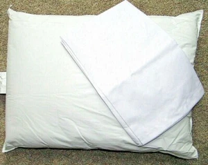 PRO-TECH Vinyl Covered Standard Size Pillow 19" x 25" w/White Pillowcase - Picture 1 of 5