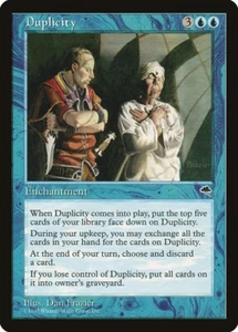 *MRM* ENGLISH Duplicit� / Duplicity MTG TMP - Imagen 1 de 1