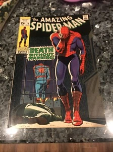 Amazing Spider-Man #75 ¡Muerte sin previo aviso! PLIEGUES DE ESQUINA DE BUENA FORMA - Imagen 1 de 11