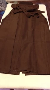 JAPANISCHER HERREN KIMONO HAKAMA AUS SEIDE ROCKTYP ANDON - Bild 1 von 6