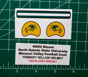 NDSU Bisons Primary Logo *DIECUT DECALS Football Gumball Helmets North Dakota SU - Picture 1 of 3