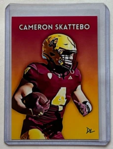 Cameron Skattebo Limited Artist Signed Arizona St. Sun Devils Trading Card 5/10 - Picture 1 of 2