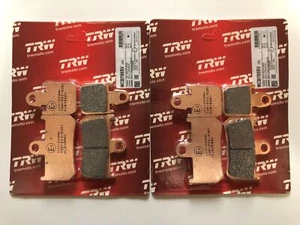 2 X TRW Lucas Bremsbeläge vorn MCB795SV Yamaha YZF R1 Bj.2007-2014 RN19 RN22 - Bild 1 von 2