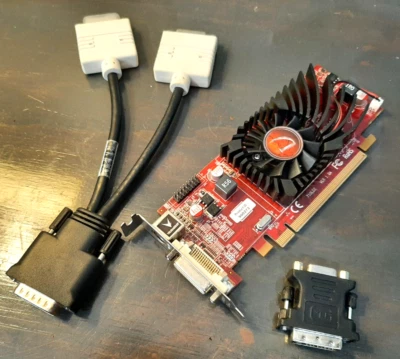 VisionTek Radeon HD 4350 512 MB DDR2 PCI-E x16 Low Profile Video Card - Image 1 of 3