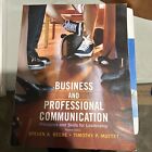 Business & Professional Communication: Principles and Skills for Leadership 