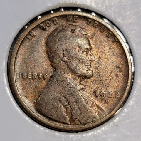 1922 D Denver Lincoln Wheat Cent 2517 Cover