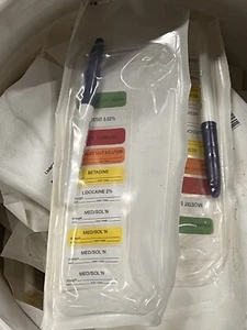 100 PDC Medical Surgical Pen & Surgical Stickers Tattoo Makeup Skin Markers - Foto 1 di 3