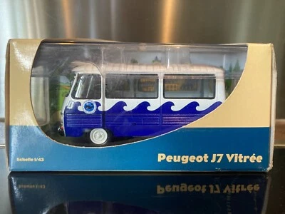 PEUGEOT J7 VITREE SEL A LA BALEINE SCALE 1/43 ELIGOR - Photo 1/4