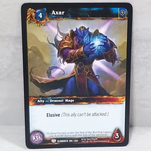 World Of Warcraft War Of The Elements Axar 109/220 TCG Card - Picture 1 of 2