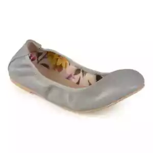 Journee Collection Lindy Damen-Ballerinas grau Größe 9 - Bild 1 von 6