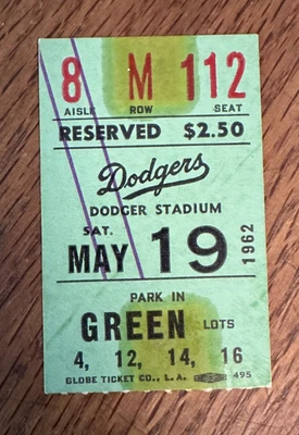 19/05/1962 Cardenales @ Dodgers Stan Musial pasa Honus Wagner por éxitos de la Liga Nacional RÉCORD Foto 1 de 2