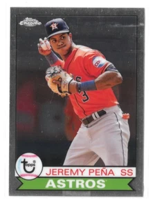 2023 Topps Chrome Lids Mitchell & Ness - 1979 Design Jeremy Pena #79-6 - Picture 1 of 3